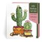 DIY Cactus Button Art Kit, 8x10 Canvas Craft Kit, Easy DIY Home Decor Kit, Craft Kit for Adults, Gift Idea